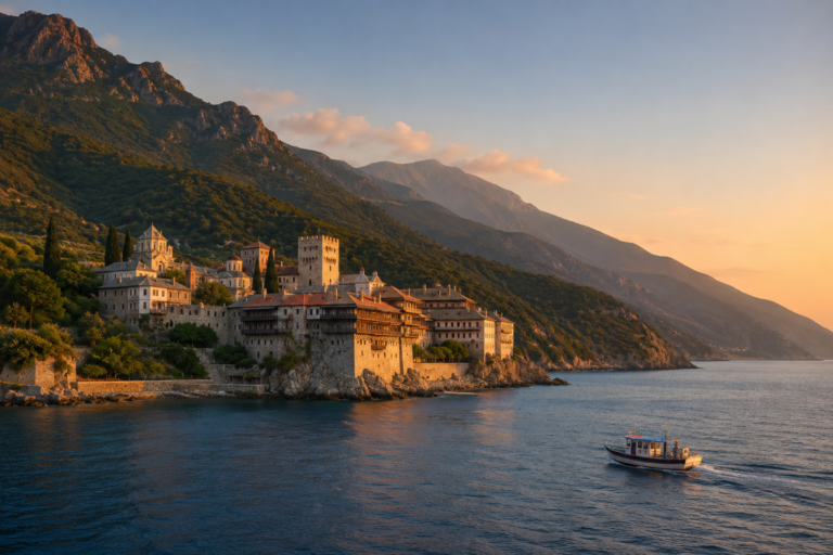 Mount Athos eastern Halkidiki