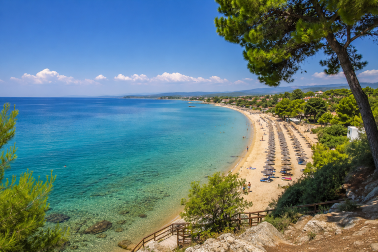 beaches near Thessaloniki