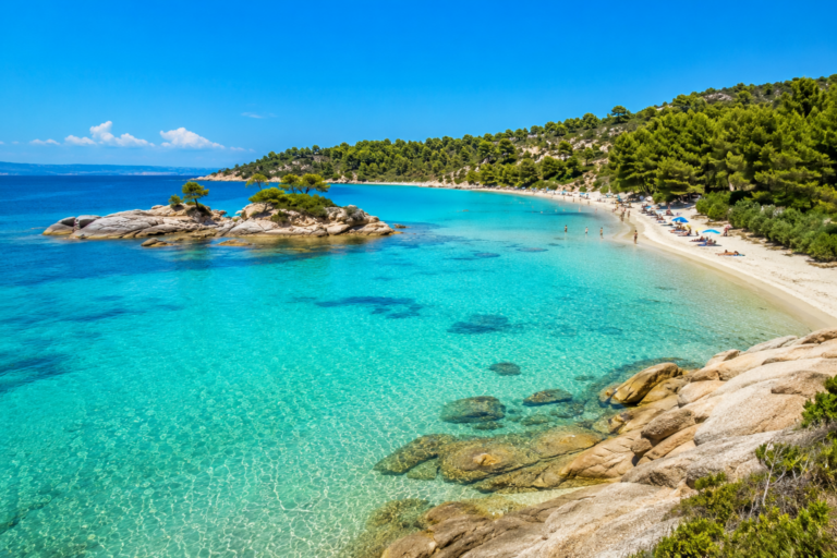best beaches in Sithonia