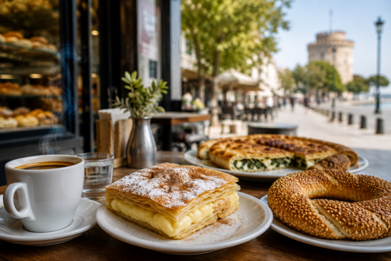 breakfast in Thessaloniki